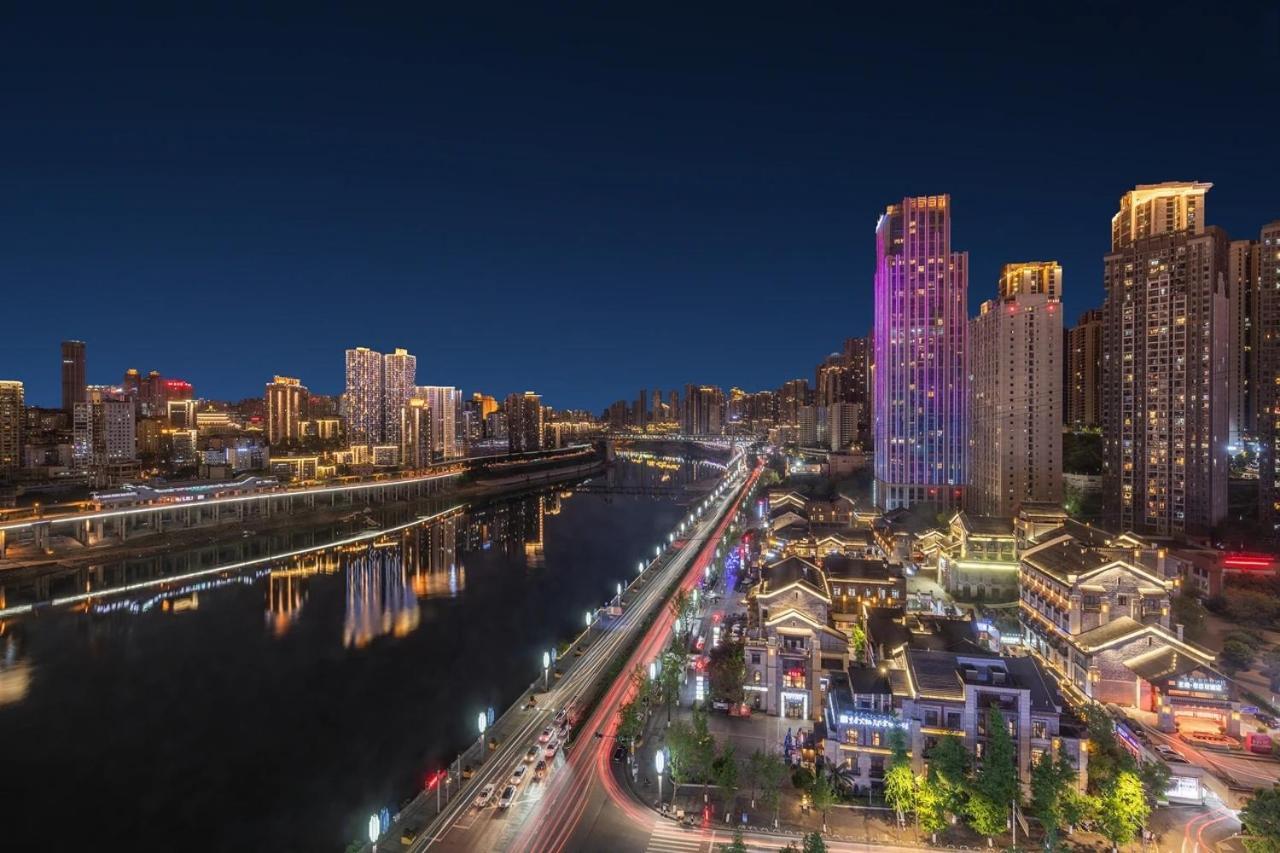 Boutique Of Meditation With Cuisine & Night View, Exit 2 Liujiatai Station Line 9 Chongqing Eksteriør billede