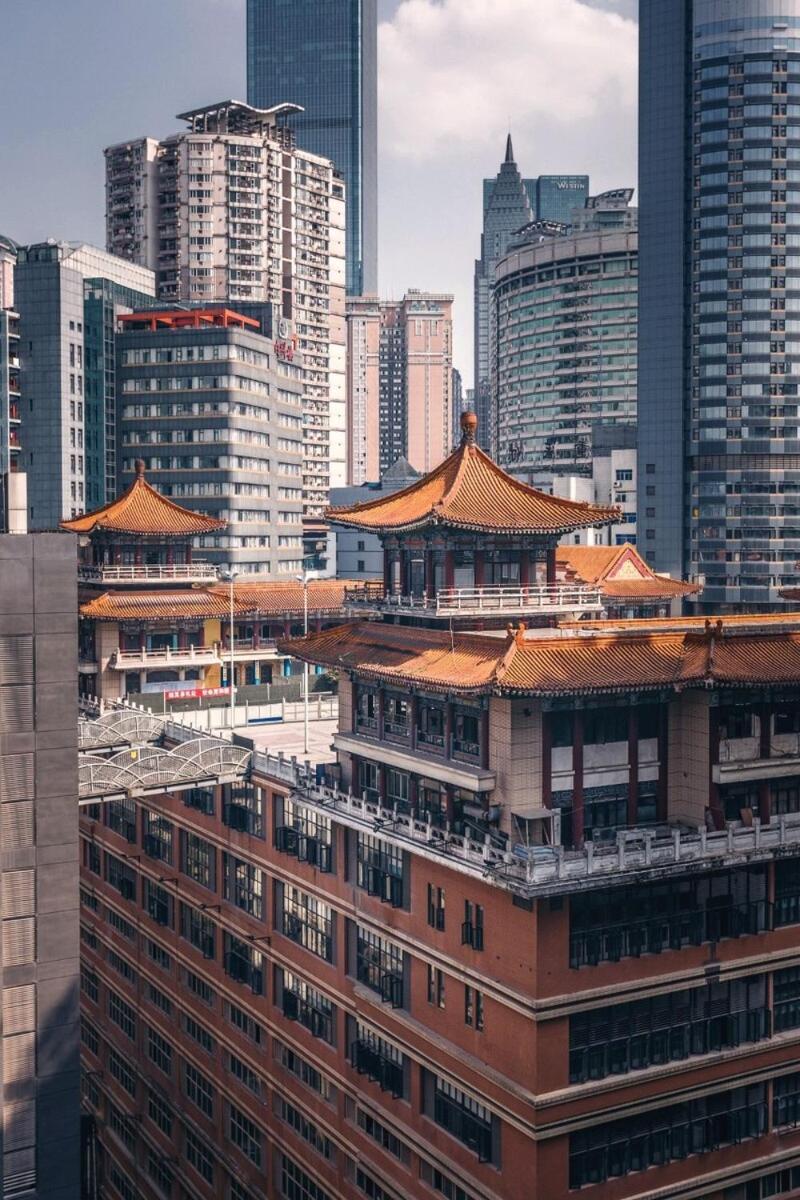 Boutique Of Meditation With Cuisine & Night View, Exit 2 Liujiatai Station Line 9 Chongqing Eksteriør billede