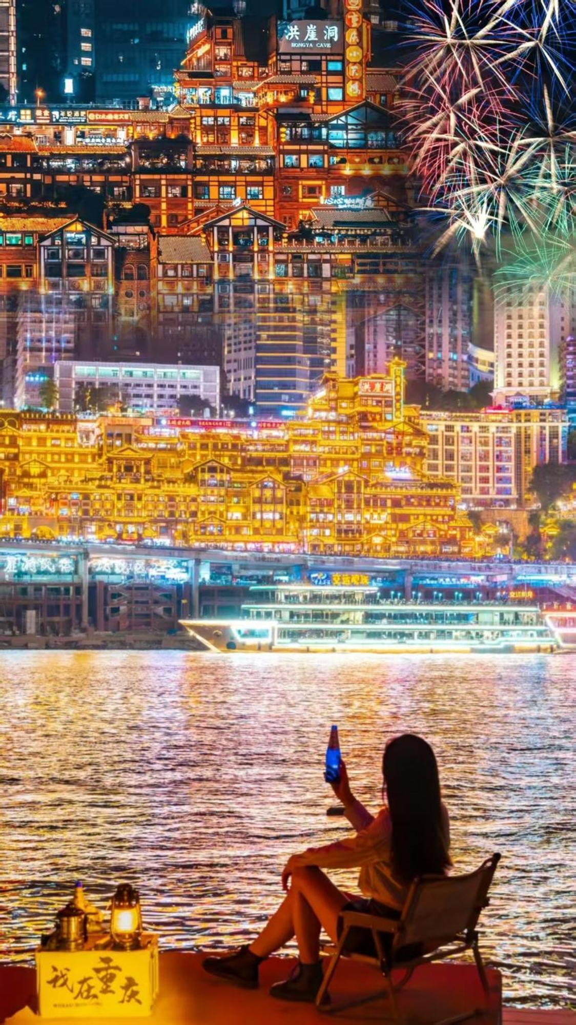 Boutique Of Meditation With Cuisine & Night View, Exit 2 Liujiatai Station Line 9 Chongqing Eksteriør billede