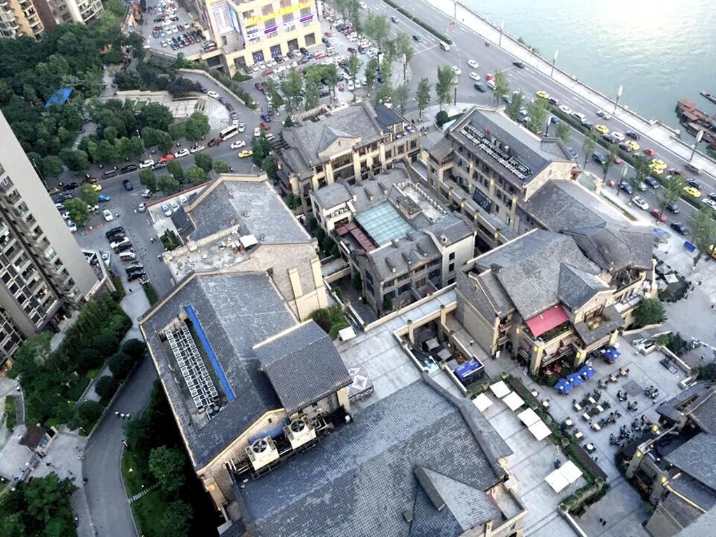Boutique Of Meditation With Cuisine & Night View, Exit 2 Liujiatai Station Line 9 Chongqing Eksteriør billede