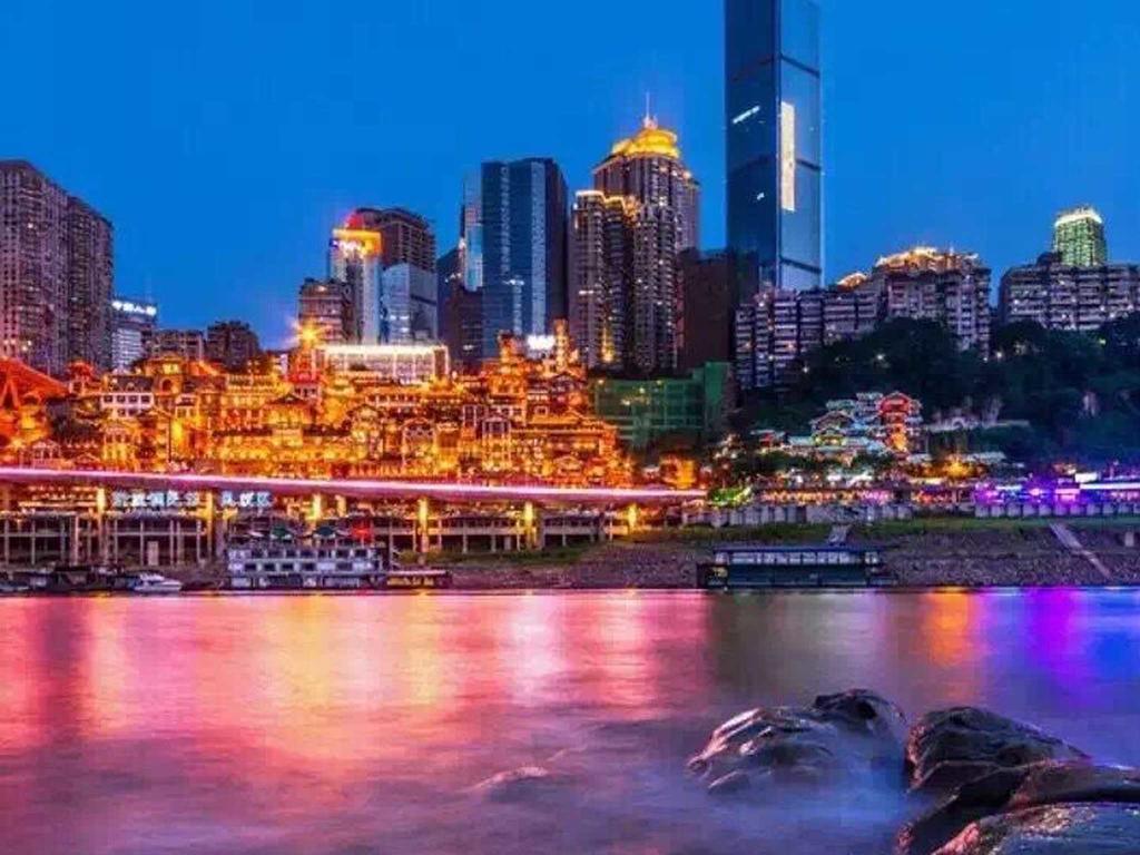 Boutique Of Meditation With Cuisine & Night View, Exit 2 Liujiatai Station Line 9 Chongqing Eksteriør billede